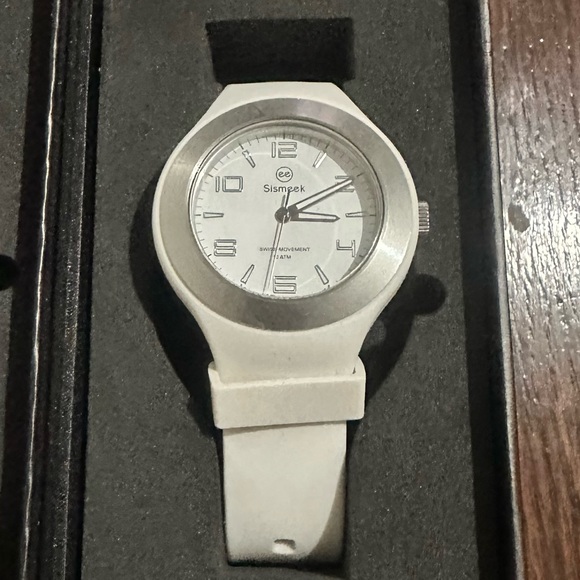 Sismeek with interchangeable bracelets (blue, white, green and purple) - Picture 2 of 11